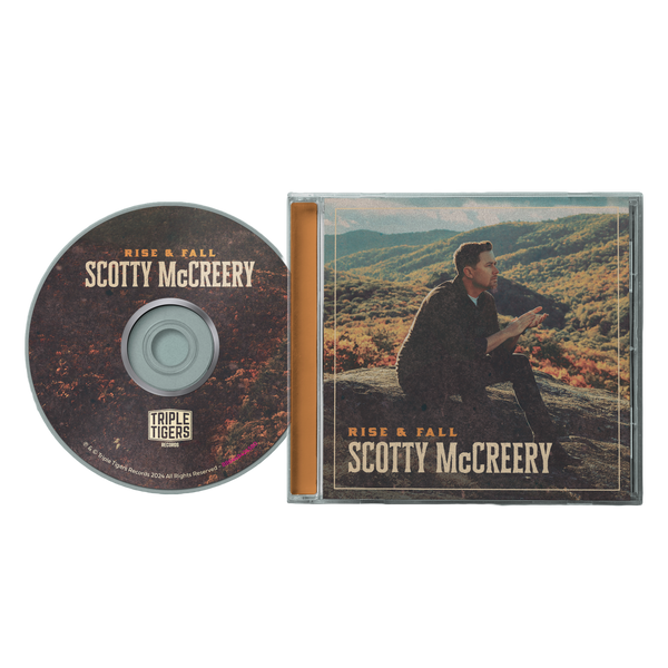 (1265) rosaryhill参加 スプリット knock 4 you CD CD - Rise and Fall – Scotty McCreery