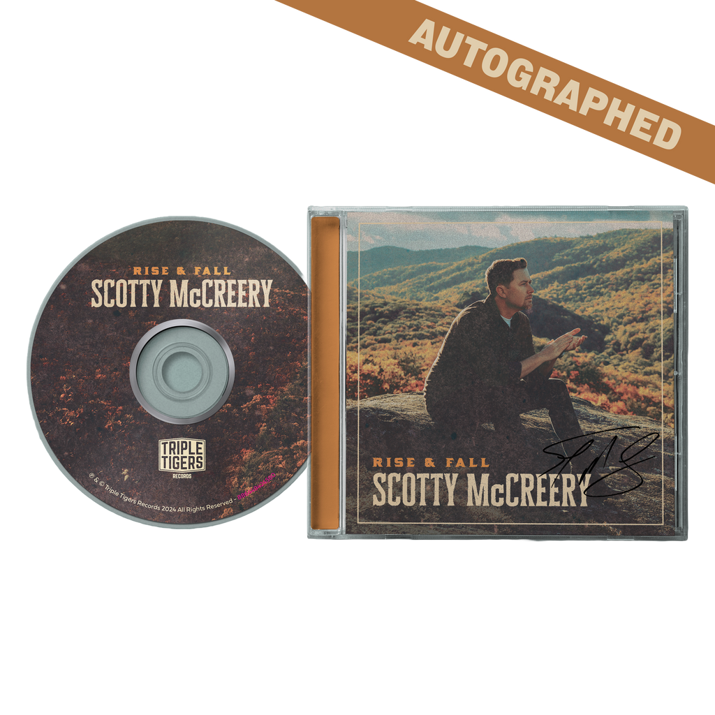 Autographed CD Rise And Fall Scotty McCreery autographed-cd-rise-and-fall-scotty-mccreery