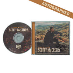 Autographed CD - Rise and Fall – Scotty McCreery