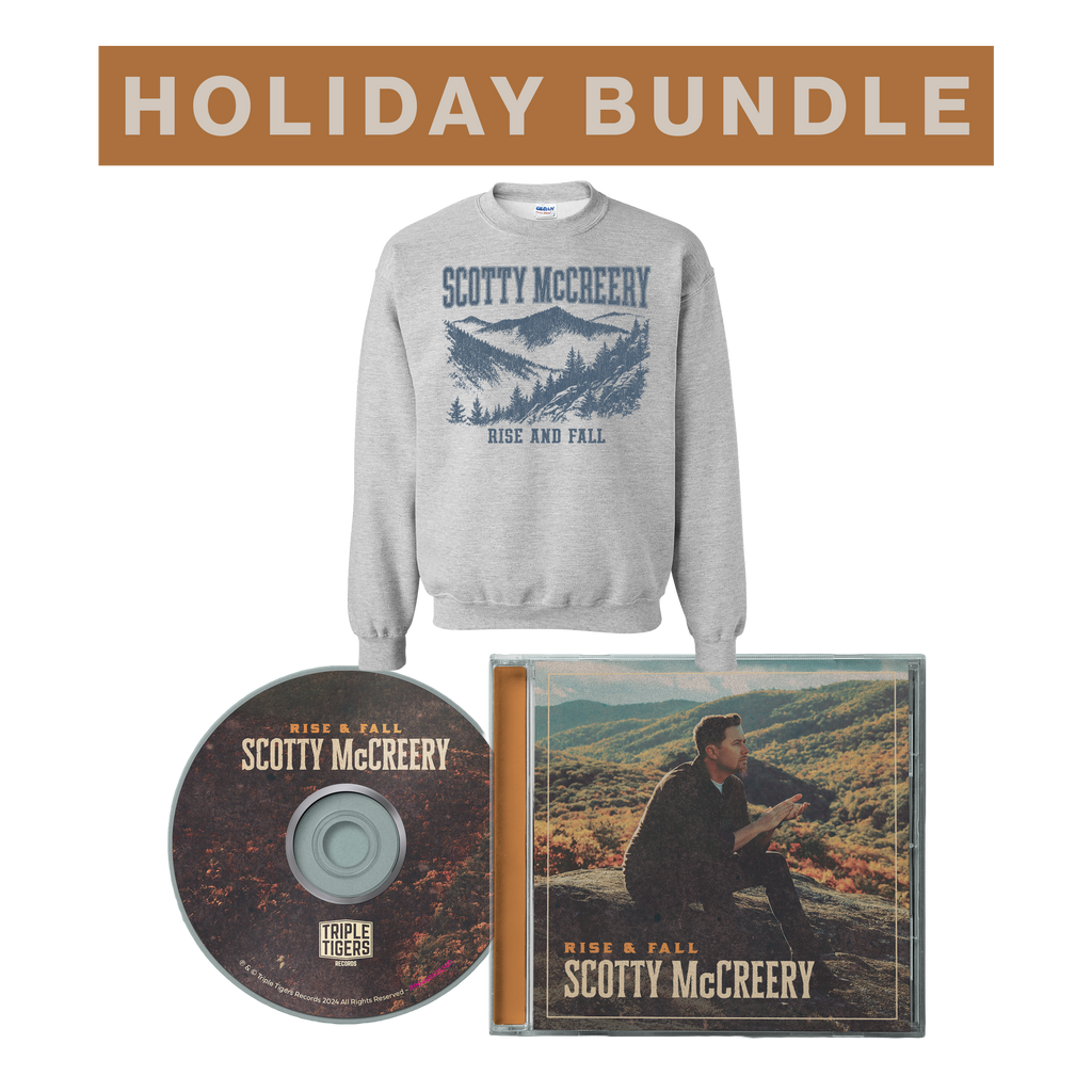 HOLIDAY BUNDLE - Rise and Fall CD + Mountain Sweatshirt (Pre-Order)