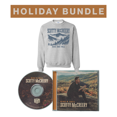 HOLIDAY BUNDLE - Rise and Fall CD + Mountain Sweatshirt (Pre-Order)